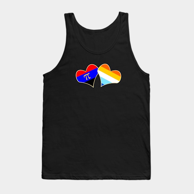 Split Attraction Tank Top by traditionation